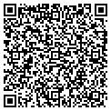 QR code with D & L Fence contacts