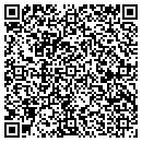 QR code with H & W Logging Co Inc contacts