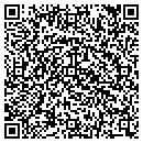 QR code with B & K Trucking contacts