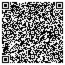 QR code with H Rabiee MD contacts