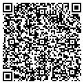 QR code with DVM contacts