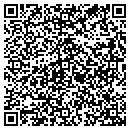 QR code with R Jertberg contacts