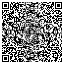 QR code with P&E Auto Body Inc contacts