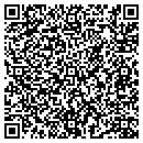 QR code with P M Auto Body Inc contacts