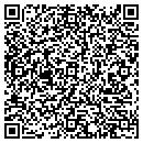 QR code with P And L Fencing contacts