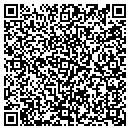 QR code with P & D Enterprise contacts