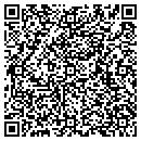 QR code with K K Fence contacts