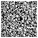 QR code with H&B Fencing contacts