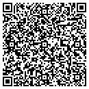 QR code with B & E Fencing contacts