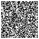 QR code with P & M Builders contacts
