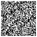 QR code with H2r Fencing contacts