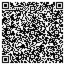 QR code with P M Sleep Center contacts