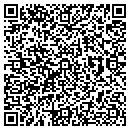 QR code with K 9 Grooming contacts
