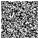 QR code with P R Trucking contacts