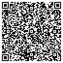 QR code with B's Liquor contacts