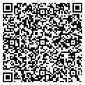 QR code with B L B Inc contacts