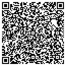 QR code with P&E Steel Stairs Inc contacts