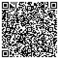 QR code with B & C Fence contacts