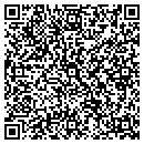 QR code with E Bingham Drywall contacts