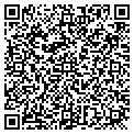 QR code with H & C Stocking contacts
