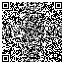 QR code with P & D Contracter contacts