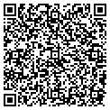 QR code with R B A contacts