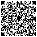 QR code with P Borger Dvm Inc contacts