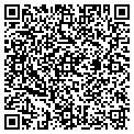 QR code with R & D Delivery contacts