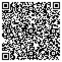 QR code with B & D Lawn Grooming contacts