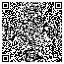 QR code with K & B Lumber contacts