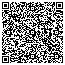 QR code with K to the 9's contacts