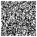 QR code with K Flowers contacts