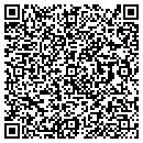 QR code with D E Mcgruder contacts