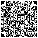 QR code with R and W Dale contacts