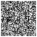 QR code with M & B Siding contacts