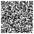 QR code with D & C Delivery contacts