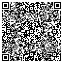 QR code with P L & D Asphalt contacts
