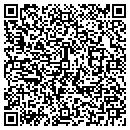 QR code with B & B Better Deliver contacts