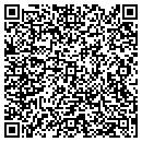 QR code with P T Windows Inc contacts