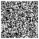 QR code with B & M Paving contacts