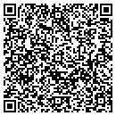 QR code with P Zuber Inc contacts