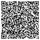QR code with P D Ciancaglione Inc contacts