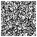 QR code with K K Tinted Windows contacts