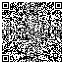 QR code with S J's West contacts
