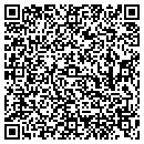 QR code with P C Sand & Gravel contacts