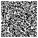 QR code with R Scheuerman contacts