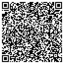 QR code with H & M Concrete contacts