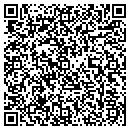 QR code with V & V Nursery contacts