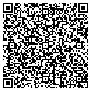 QR code with H & M Siding & Windows contacts