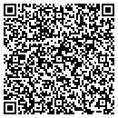 QR code with E & R Cleaning contacts
